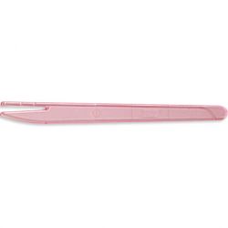 pink forks, pink plastic fork