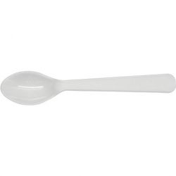 tea spoons, plastic tea spoons